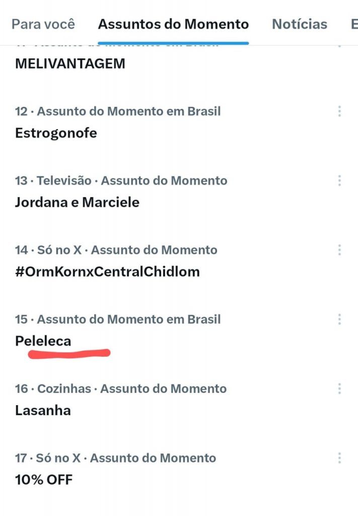 Print de mensagens ou material visual da reportagem