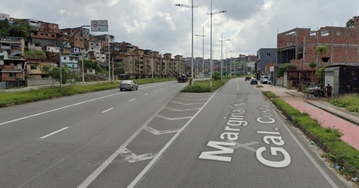 Soldado da PM é atingido de raspão durante ação da PM na Avenida Gal Costa, em Salvador