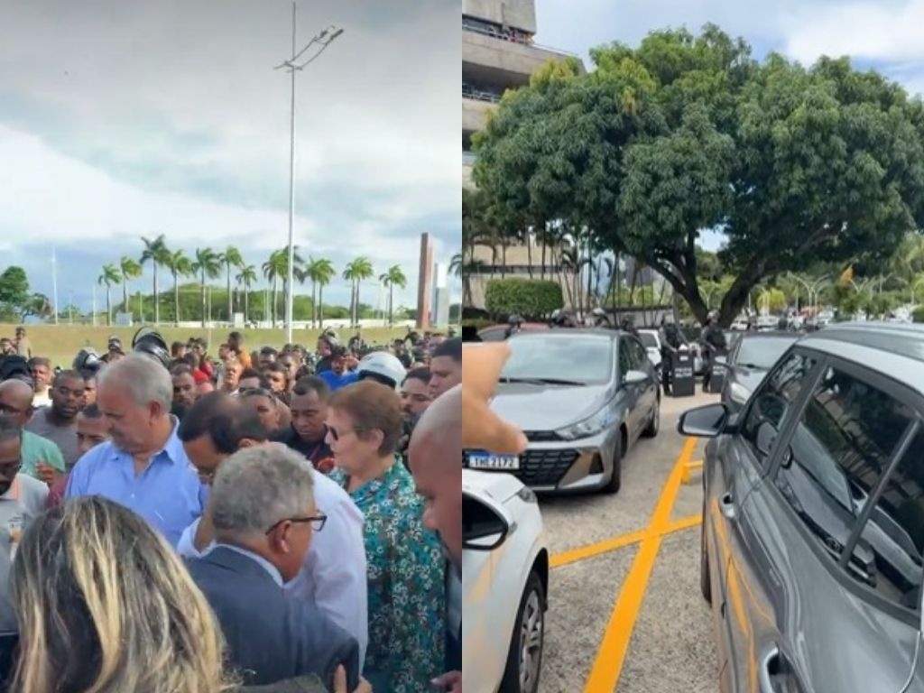 VÍDEO: Deputados da AL-BA dialogam com motoristas por app e motoboys durante manifestações por alta dos combustíveis