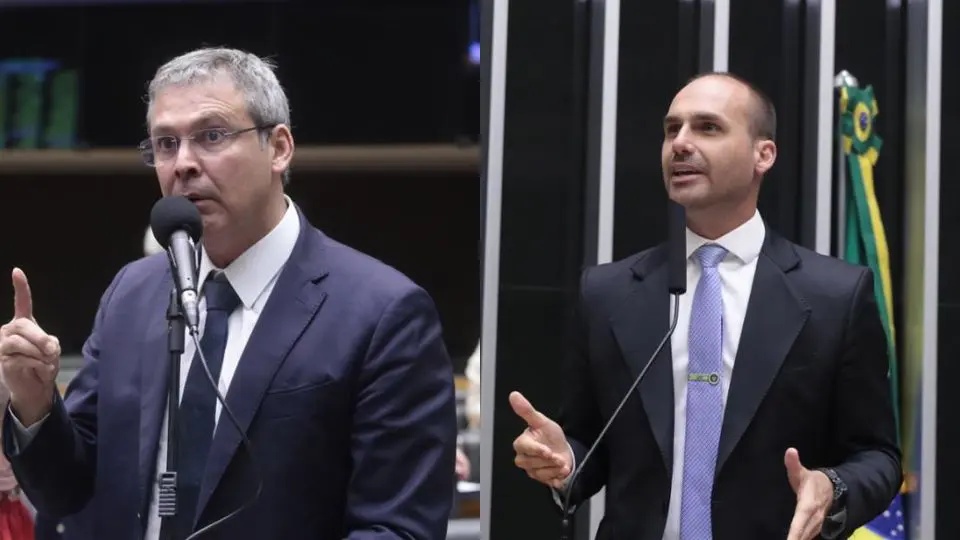 Lindbergh pede prisão preventiva de Eduardo Bolsonaro ao STF após fala sobre eleições e TSE