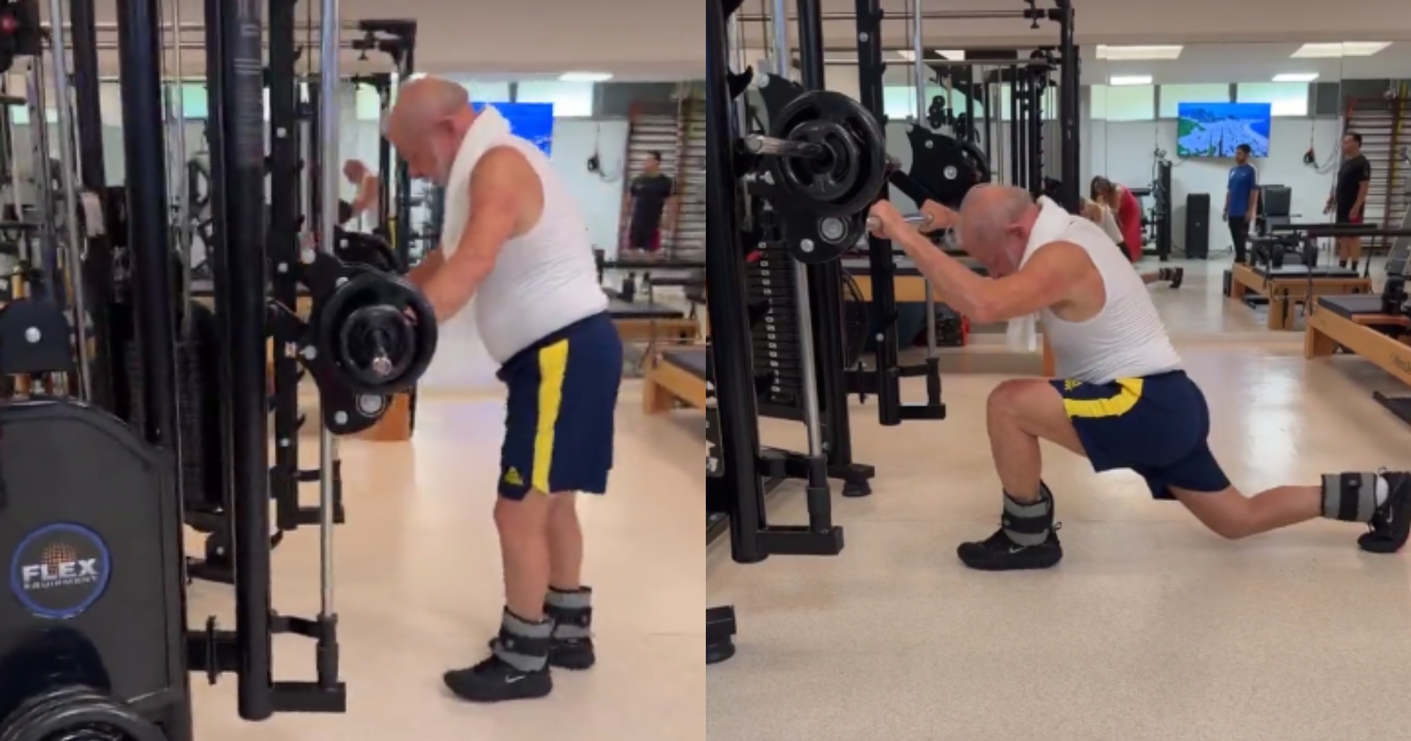 Janja publica vídeo de Lula na academia e ironiza com possível indireta à GloboNews: “Sem IA e sem PowerPoint”