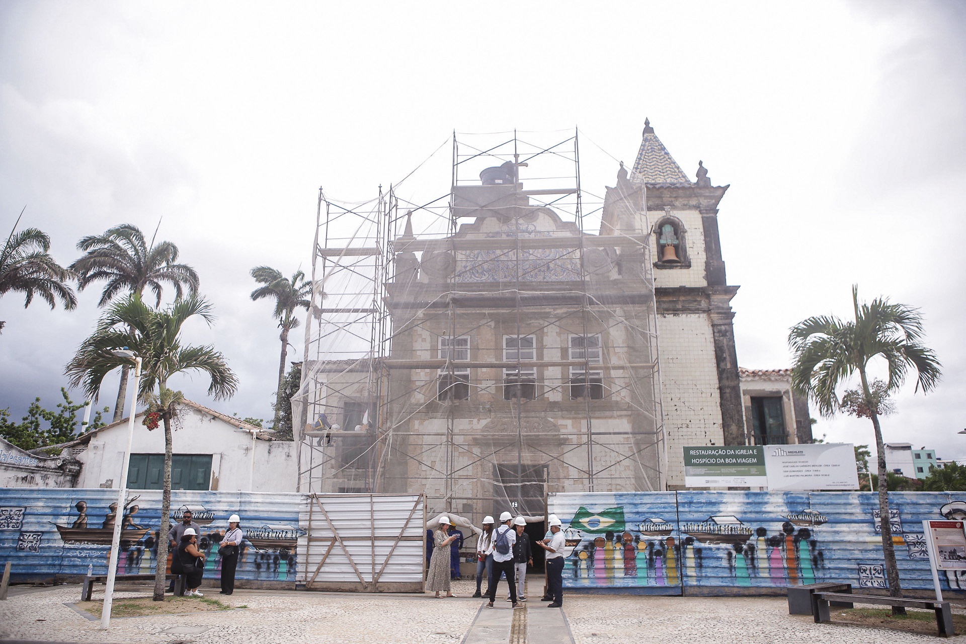 Iphan autoriza pesquisa arqueológica para restauração da Igreja e Hospício da Boa Viagem, em Salvador