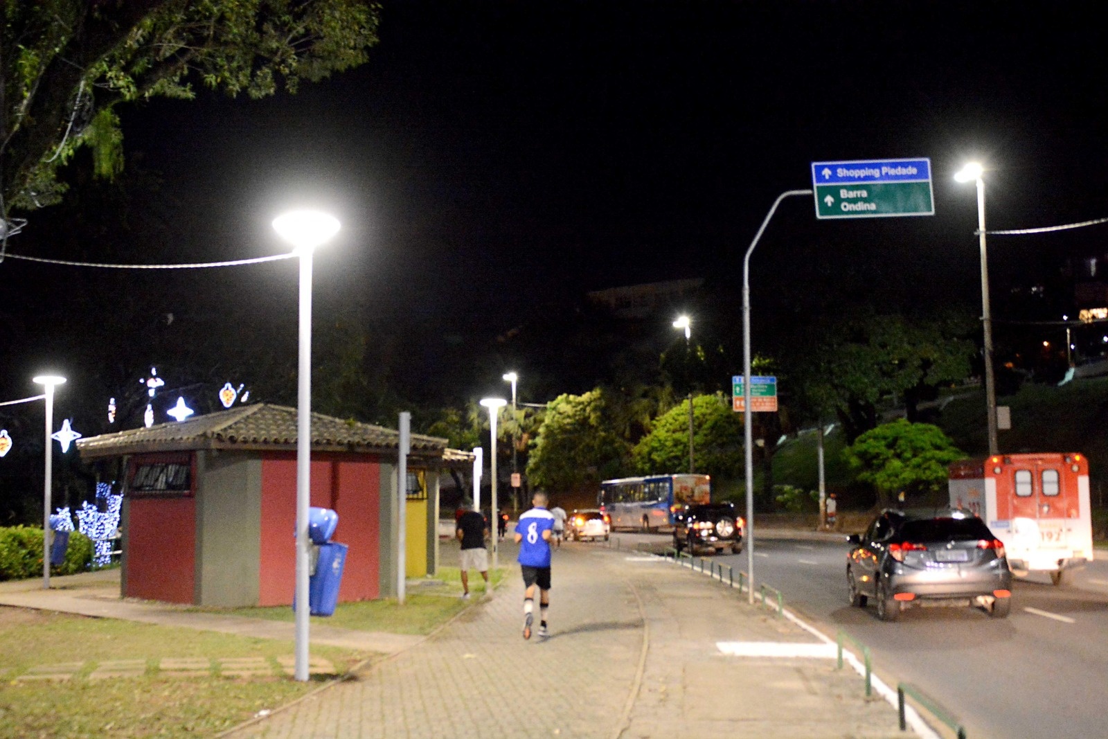 Lâmpadas e 300 metros de cabo foram furtados no Dique do Tororó; prejuízo anual é de R$ 5 milhões