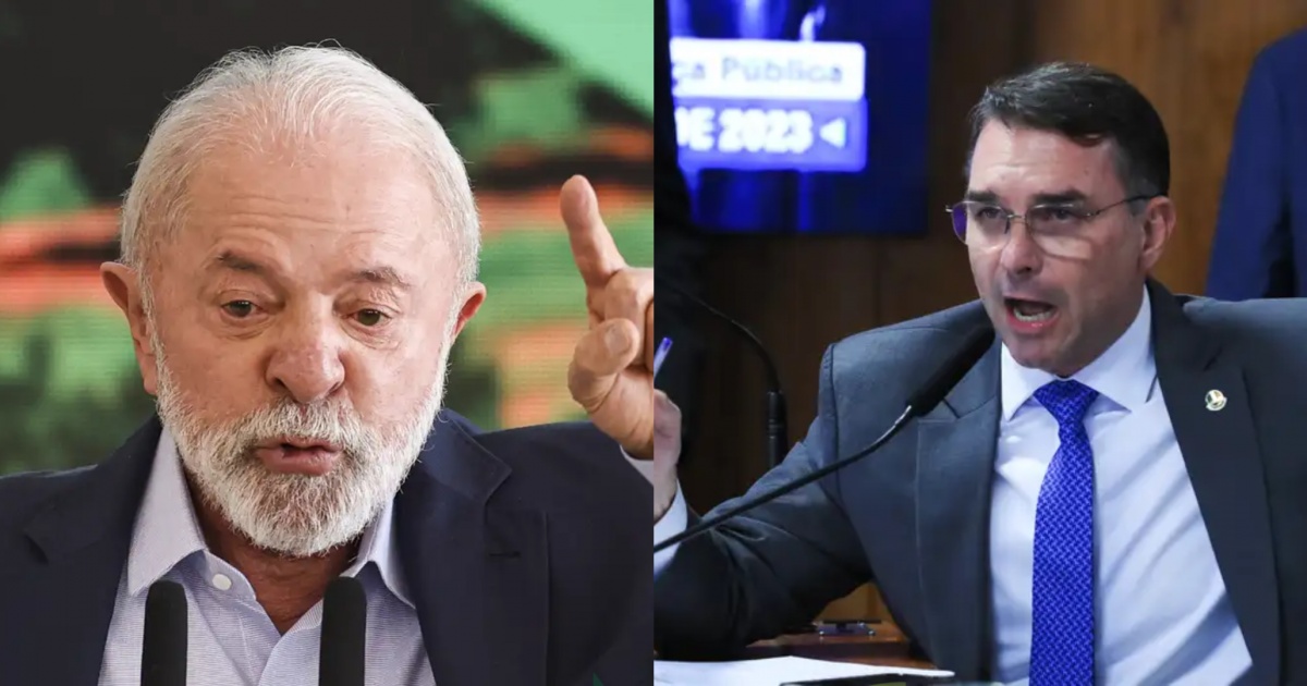 Lula aparece com 44% dos votos e Flávio com 40% no segundo turno, segundo levantamento da CNT