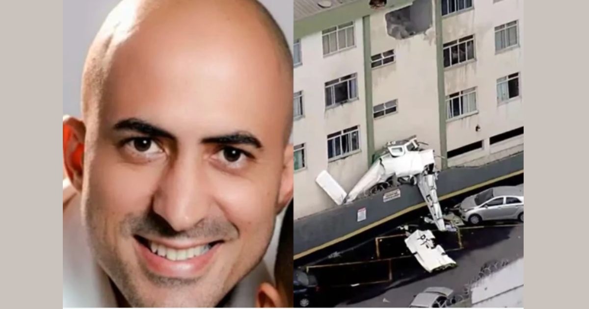 Piloto que morreu após avião bater em prédio morava na Bahia