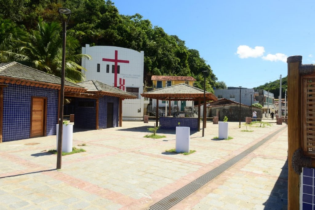 Mercado Municipal Ilha Bom Jesus - detalhe da estrutura