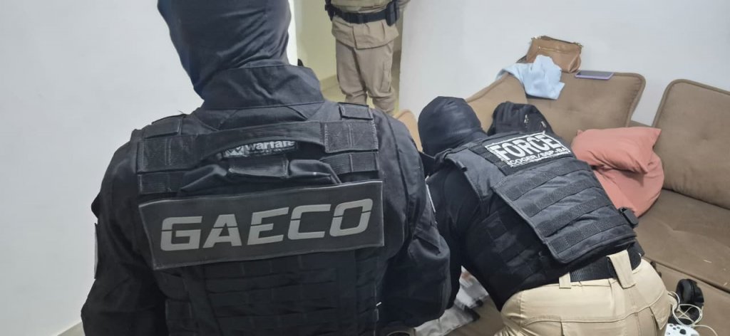 Imagem de diligências da operação