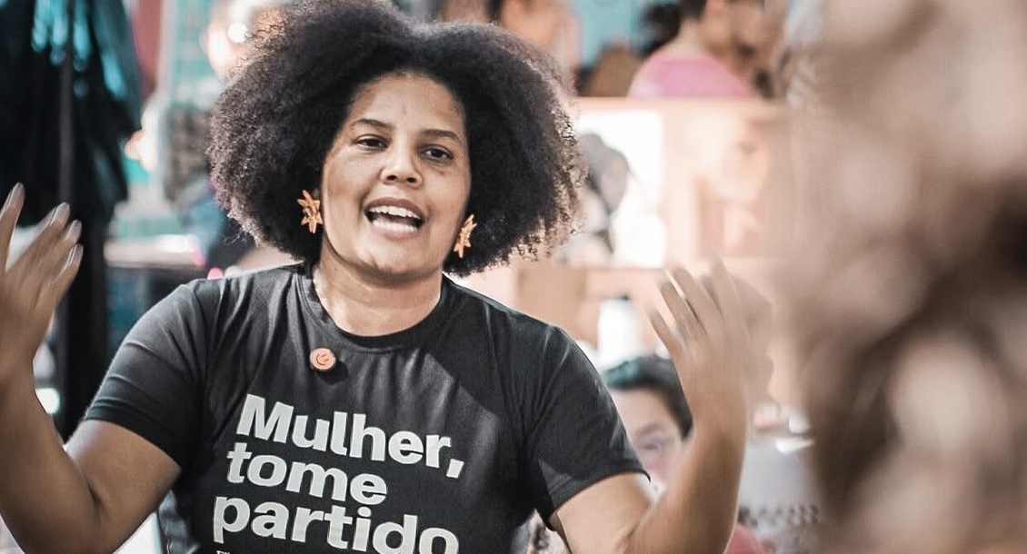 Única mulher pré-candidata a presidente, Samara Martins estará em Salvador para participar dos festejos de 2 de julho