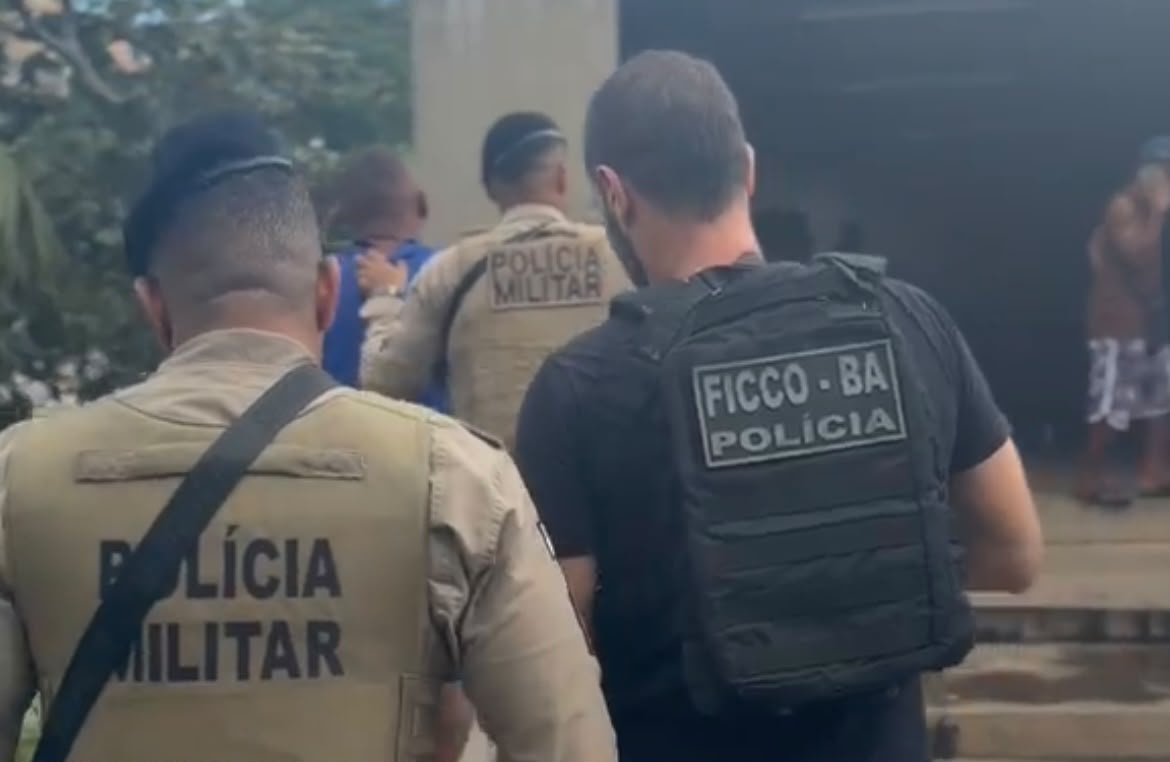FICCO e Polícia Civil capturam integrante de facção paulista que tentou se esconder em Salvador