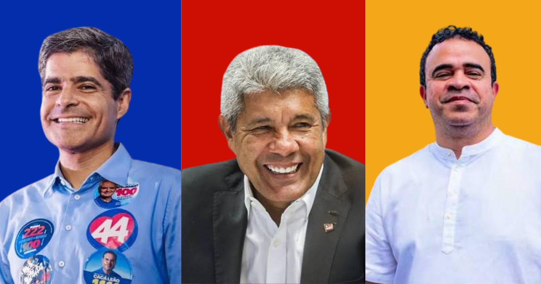 ACM Neto, Jerônimo Rodrigues e Ronaldo Mansur cumprem agendas de campanha nesta terça