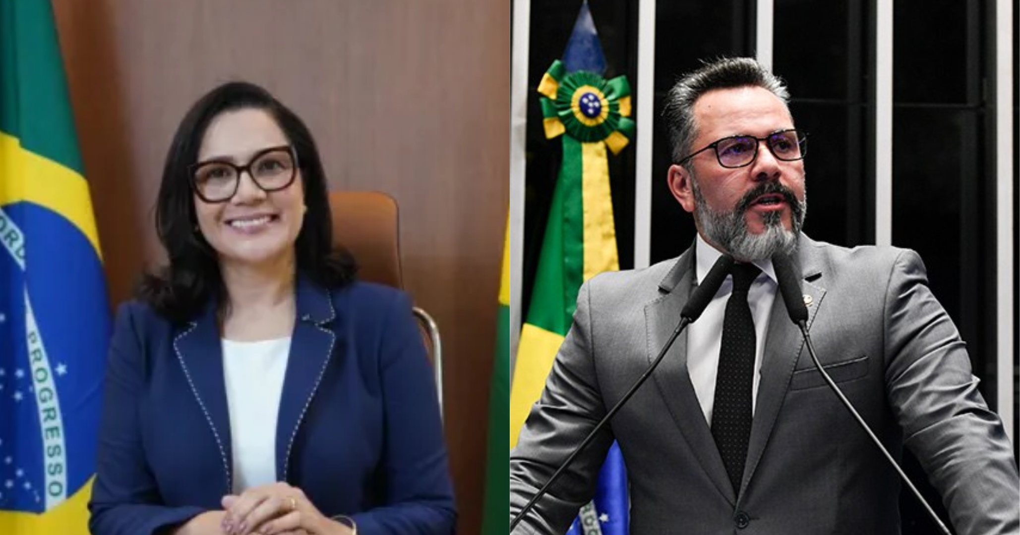 Mailza Assis e Alan Rick disputam governo do Acre em 2° turno