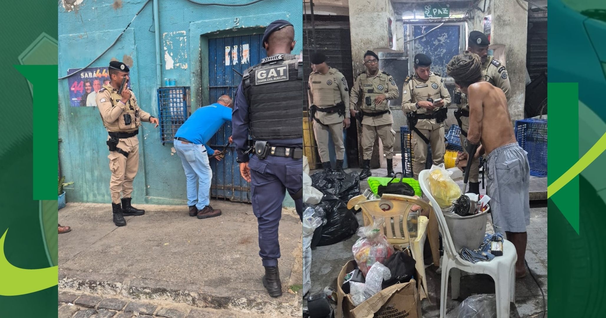 PM-BA resgata idoso em situação suspeita de cárcere privado durante operação em Salvador