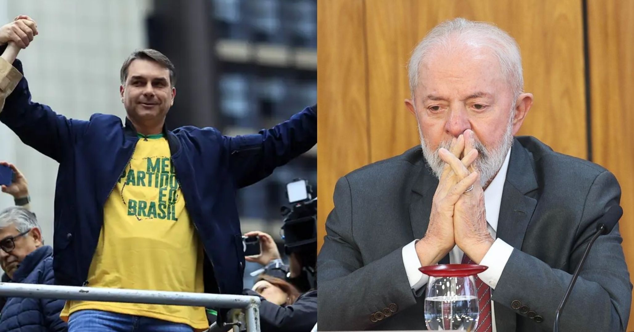 Flávio Bolsonaro segue liderando corrida presidencial com 51% e Lula tem 49% dos votos válidos, aponta Datafolha