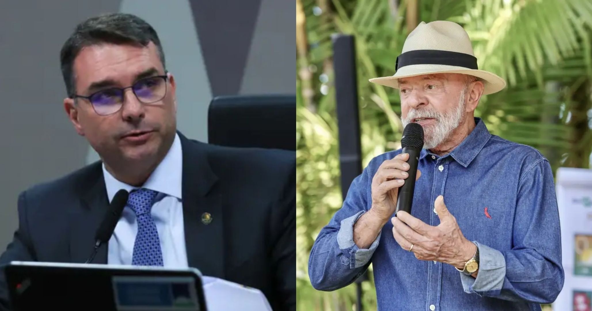 Lula e Flávio Bolsonaro aparecem em empate técnico no 2º turno, aponta Datafolha