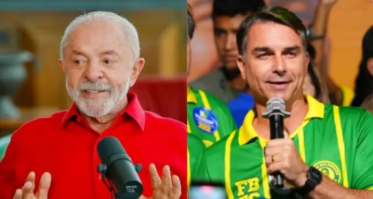 Flávio tem 50,5% e Lula 49,5% em votos válidos na pesquisa CNT/MDA, situação de empate técnico