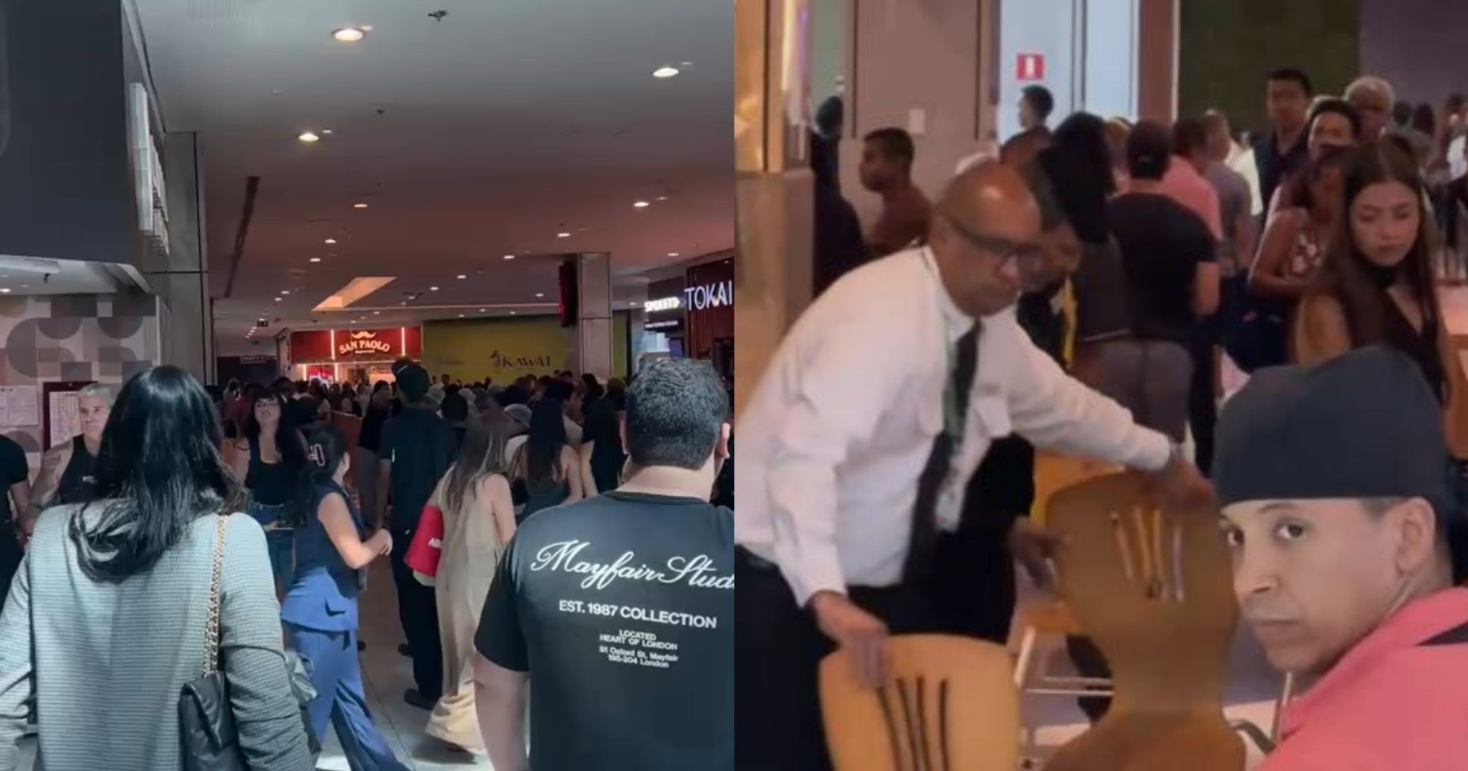 VÍDEO: Incidentes com maçarico culinário deixa dois feridos em restaurante do Salvador Shopping