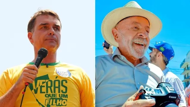 Vox Brasil mostra Lula com 51% dos votos válidos contra 49% de Flávio, empate técnico no 2º turno