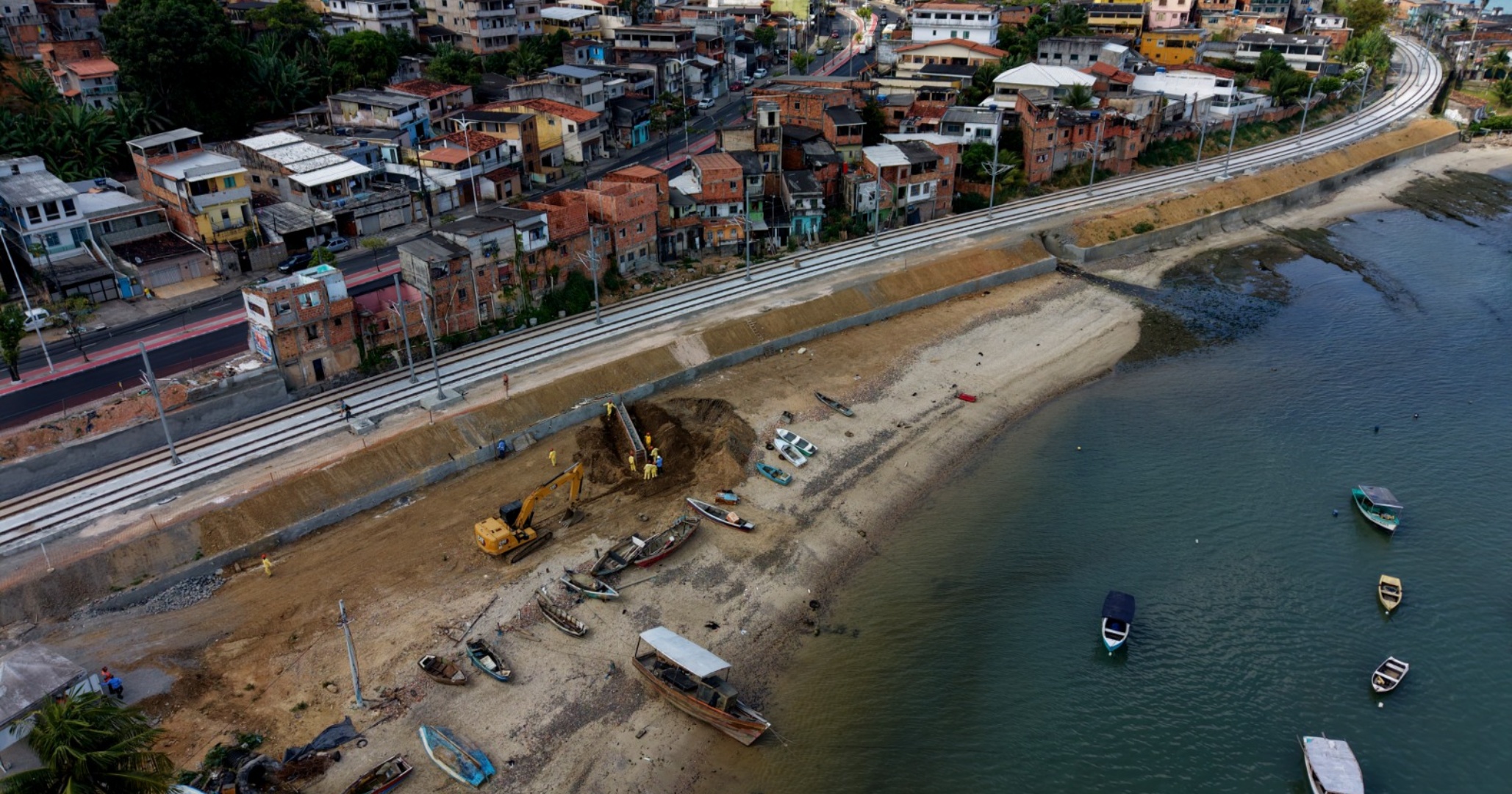 Obras do VLT devem ampliar lazer e estrutura para pescadores em Escada