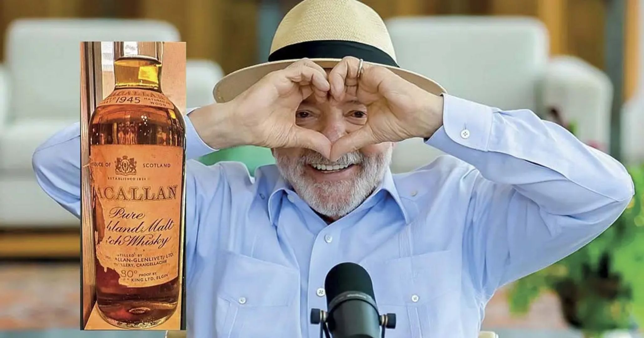 Mensagens apontam presente de uísque avaliado em R$ 500 mil de Daniel Vorcaro a Lula, diz revista Veja