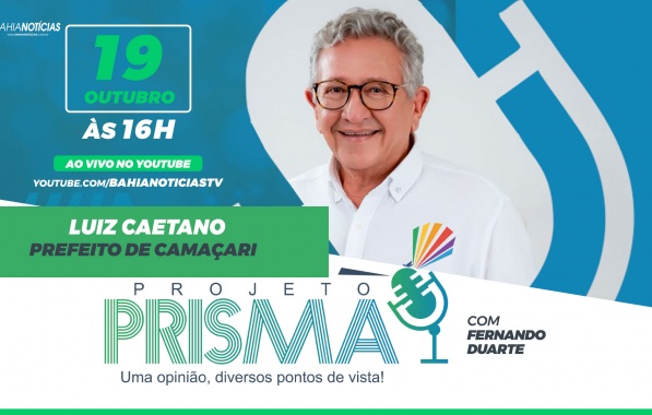 Prefeito de Camaçari Luiz Caetano participa do Projeto Prisma nesta segunda