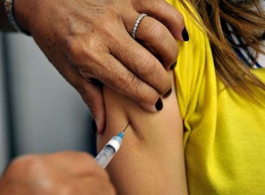 Na Bahia, 21,3% do público alvo ainda não tomou a vacina da gripe