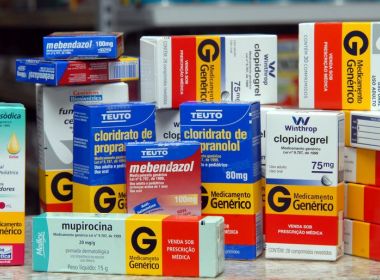 Prescrição de medicamentos genéricos aumenta 65% em três anos