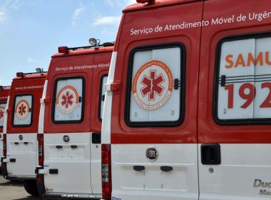 Bahia tem 89 ambulâncias do Samu com cinco anos ou mais de uso