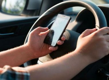 Falta de atenção ao volante foi causa de 1/3 dos acidentes entre janeiro e junho de 2019