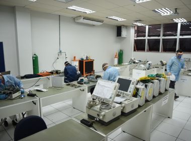 Senai Cimatec já recuperou mais de 120 respiradores mecânicos de hospitais da Bahia