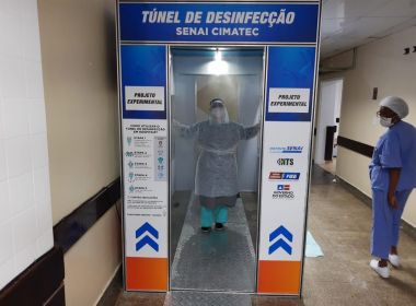 Itabuna e Juazeiro recebem túneis de desinfecção desenvolvidos pelo Senai Cimatec