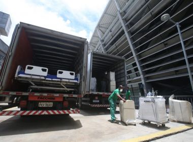 Hospital de Campanha da Arena Fonte Nova é desmobilizado
